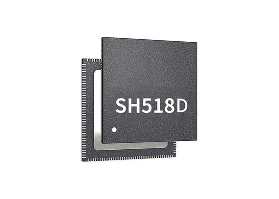 SH518D KI-Prozessor-Chip mit 0,8 TOPS NPU, geringem Stromverbrauch im QFN-88-Gehäuse
