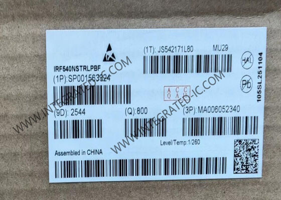 IRF540NSTRLPBF Power MOSFET 100V Einzel-N-Kanal-Transistor mit 33A kontinuierlichem Abflussstrom und 44mOhm Widerstand