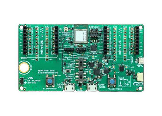 MINI-NORA-B126 eingebettete Lösungen NORA-B126 Dual-Core BT LE und IEEE 802.15.4 Modulbewertungsgremium