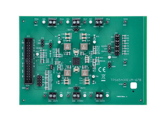 TPS65400EVM-678 Embedded Solutions TPS65400 Synchroner Quad-Wandler Evaluierungsmodul