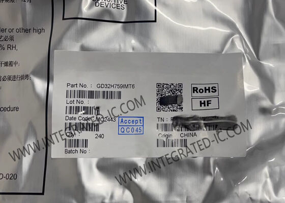 GD32H759IMT6 32-Bit-Mikrocontroller MCU mit 600 MHz Arm Cortex-M7 für IoT-Anwendungen