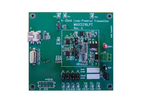 MAX5216LPTEVKIT Embedded Solutions MAX5216 16-Bit-Rail-to-Rail-DAC-Wandler-Evaluierungsausschuss