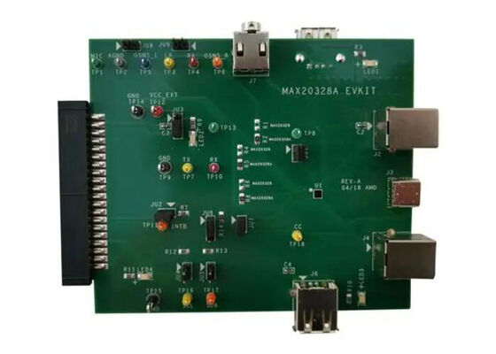 MAX20328AEVKIT Eingebettete Lösungen MAX20328 USB MUX Switch Evaluation Kits