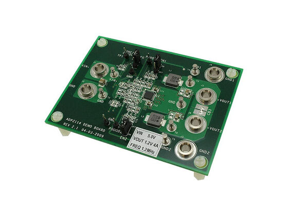 ADP2114-2PH-EVALZ Embedded Solutions Dual Synchronous Step-Down Switching Regulator Evaluation Board