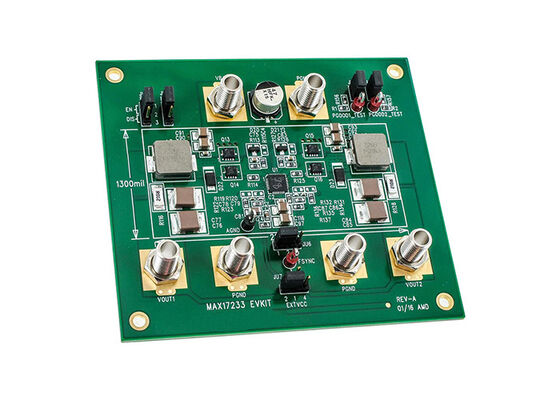 MAX17233EVKIT Eingebettete Lösungen 2,2 MHz Synchroner Dual Buck Controller Bewertungsbrett