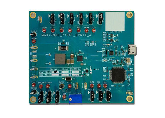 MAX77961EVKIT-06 Eingebettete Lösungen Bewertung Kit für MAX77961 USB Typ-C Buck-Boost-Ladegerät