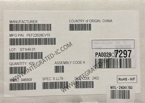 PEF22628EV1X Doppelkanal-SHDSL-System auf dem Chip mit SHDSL.bis für EFM-Anwendungen