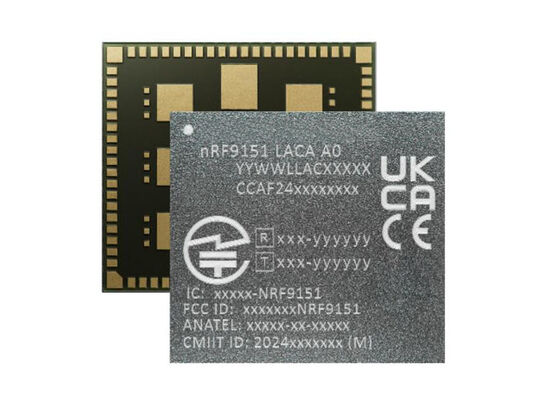 NRF9151-LACA-R7 Low Power Wireless Communication Modul mit LTE-M/NB-IoT/NTN-Modem und Arm Cortex-M33 für das zelluläre IoT
