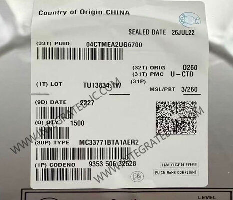 MC33771BTA1AER2 SMARTMOS Lithium-Ionen-Batterie Controller IC mit 7 bis 14 Zellen Management und SPI-Schnittstelle für Automotive-Anwendungen