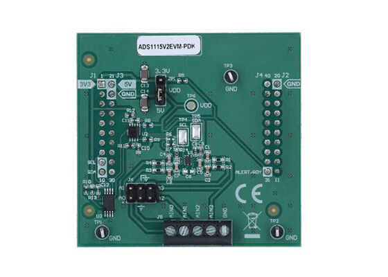 ADS1115V2EVM-PDK Embedded Solutions ADS1115 16-Bit-Delta-Sigma-ADC-Wandler-Evaluierungsmodul