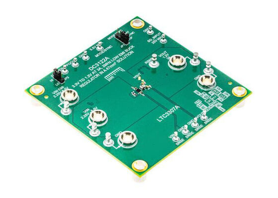 DC3122A Eingebettete Lösungen LTC3307A Synchron Step-Down Silent Switcher Evaluation Board