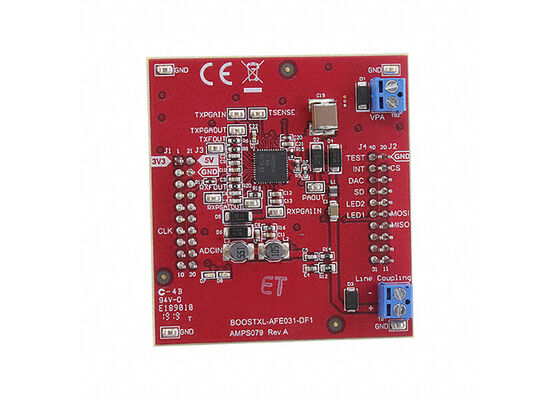 BOOSTXL-AFE031-DF1 Embedded Solutions Power Line Communication Modem Interface Evaluation Board (Einbettungslösungen für Stromleitungen und Kommunikationsmodeme)