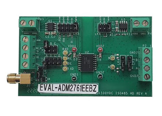 EVAL-ADM2761EEBZ Eingebettete Lösungen ADM2763E Isolierter RS-485-Transceiver-Evaluierungsausschuss