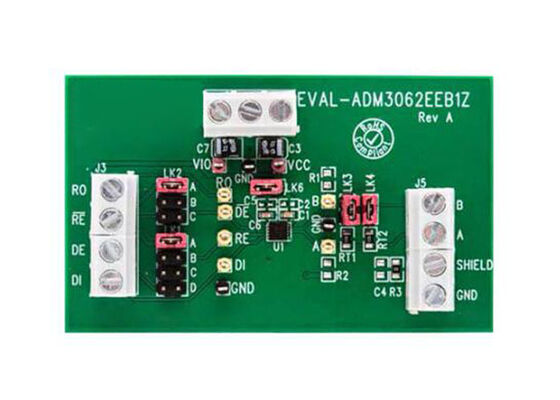EVAL-ADM3062EEB1Z Eingebettete Lösungen Evaluation Board Für ADM3062E 500kbps RS-485 Transceiver