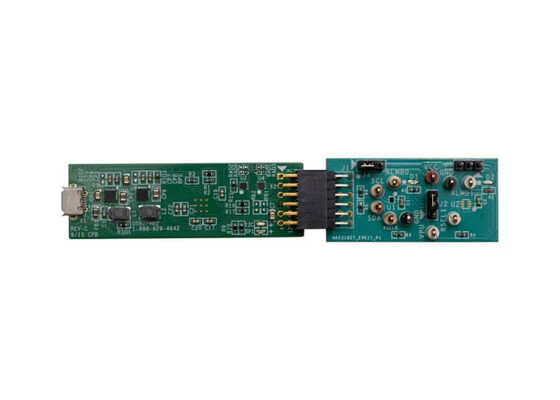 MAX31827EVSYS1 Eingebettete Lösungen MAX31827 - Temperatursensor-Bewertungsbrett