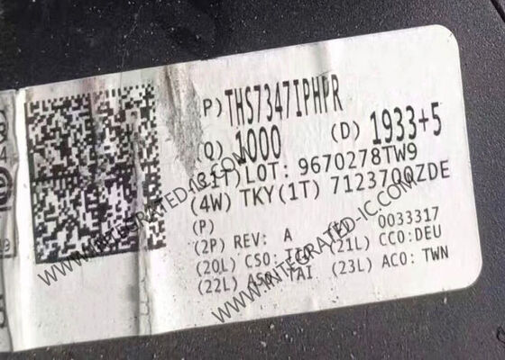 THS7347IPHPR 3-Kanal-Video-Puffer-IC mit 550 MHz Bandbreite und 1200 V/μs Slew Rate in HTQFP48-Paket