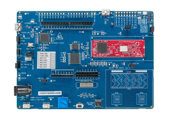 CY8CKIT-064S0S2-4343W Embedded Solutions 2,4 GHz PSOC™ 6 BT 5.0 RF Transceiver Evaluierungsboard