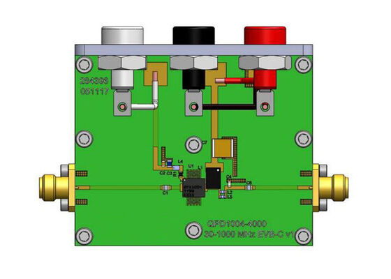 QPD1004AEVB Eingebettete Lösungen QPD1004A 25W GaN-Eingabe-übereinstimmende Transistor-Evaluierungstafeln
