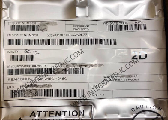 XCVU13P-2FLGA2577I Virtex UltraScale+ FPGA Chip mit 3780000 Logikelementen, 32,75 Gbit/s Datenrate und 576 I/O
