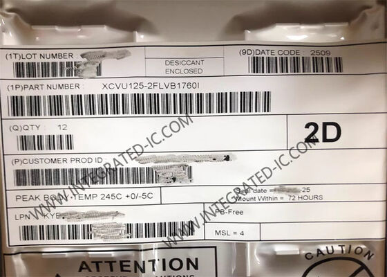 XCVU125-2FLVB1760I Virtex UltraScale FPGA IC 89520LAB 1760-FCBGA Feldprogrammierbare Torreihe