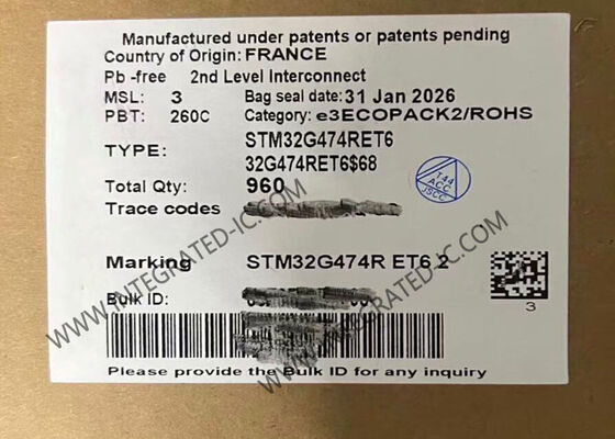 STM32G474RET6 Mikrocontroller MCU 32-Bit 170MHz ARM Cortex-M4F Mikrocontroller