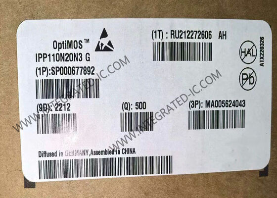 IPP110N20N3G Integrierter Schaltkreislauf Chip OptiMOSTM N-Kanal MOSFET Transistor mit 200 V 88 A und 9,9 mOhms Entwässerungswiderstand