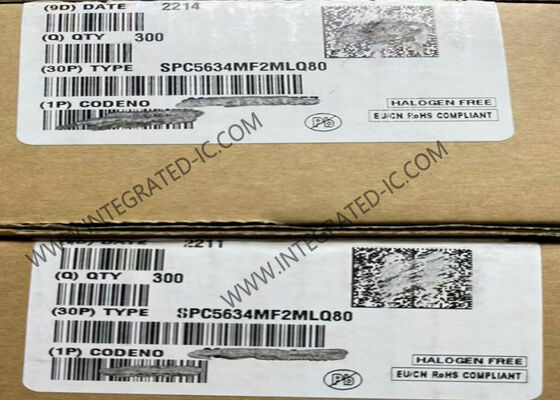 SPC5634MF2MLQ80 32-Bit Single-Core-Mikrocontroller MCU 80MHz 1,5 MB FLASH LQFP144