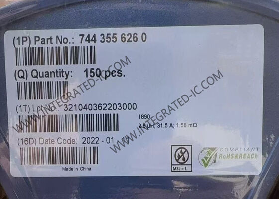 7443556260 Integrierter Schaltkreislauf Chip 42MHz WE-HCI Hochstrom-Induktoren