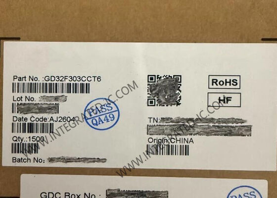 GD32F303CCT6 Mikrocontroller MCU 120MHz 32-Bit Mikrocontroller LQFP48 ARM Cortex-M4 MCU