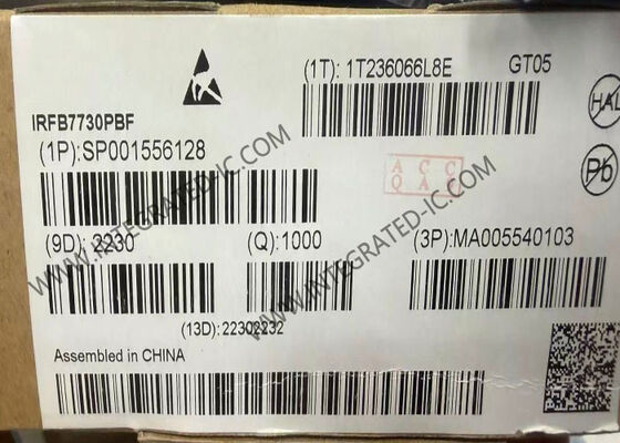 IRFB7730PBF Integrierter Schaltkreislauf Chip 75V 195A StrongIRFET N-Kanal MOSFET Transistoren
