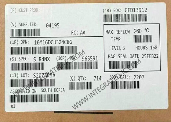 Feldprogrammierbare Tor-Array 10M16DCU324C8G MAX 10 Feldprogrammierbare Tor-Array 324-LFBGA