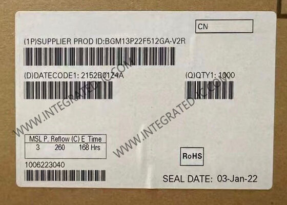 BGM13P22F512GA-V2R Drahtloskommunikationsmodul BT Low Energy EFR32BG13 Basierte Module