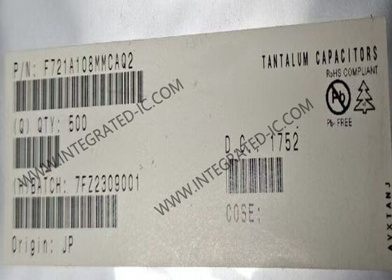 F721A108MMCAQ2 1000 µF 10V Low-Profile Elektrolytkondensator aus Tantal für kompakte PCB-Designs