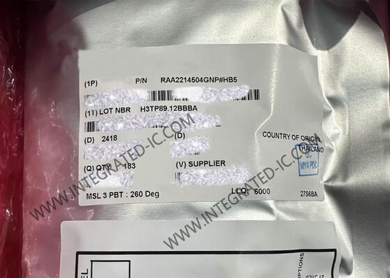 RAA2214504GNP Integrierter Schaltkreis Chip synchroner Buck-Wandler mit 4,5 V bis 42 V Eingang 5A kontinuierlicher Ausgang Modul zur Stromversorgung in industrieller Größe