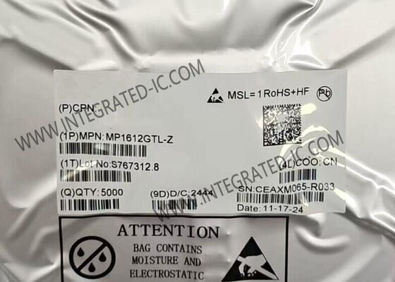 MP1612GTL integrierter Schaltkreislauf Chip 2A synchroner Schritt-Down-Wandler mit 1,2 MHz Schaltfrequenz und 1% FB Genauigkeit
