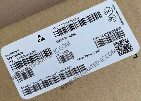 SPB17N80C3 Leistungs-MOSFET-Transistor mit 800 V Drain-Source-Spannung, 17 A kontinuierlichem Drain-Strom und CoolMOS™-Technologie