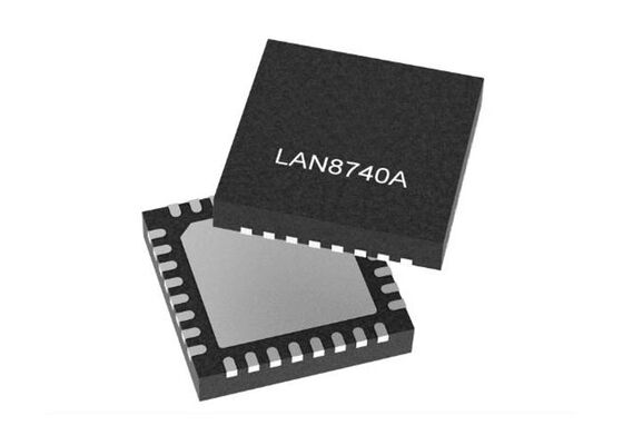 LAN8740AI-EN Ethernet IC Ethernet PHYs 10/100 Basis-T/TX Ethernet-Transceiver QFN-32