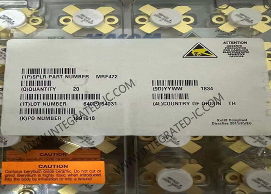 MRF422 150W 35V Bipolarer HF-Leistungstransistor NPN Silizium für 30 MHz Linearverstärker