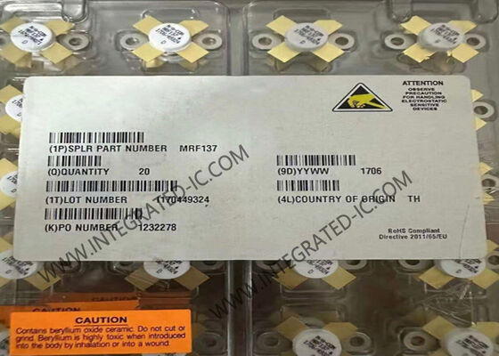 MRF137 N-Kanal-RF MOSFET-Transistor mit 30W Ausgangsleistung, 400MHz Frequenz und 28V Spannung