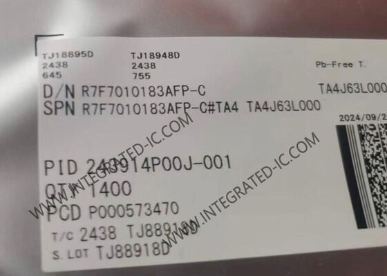 R7F7010183AFP 32-Bit-Mikrocontroller für allgemeine Zwecke MCU mit AHL-Kamera RH850/F1L