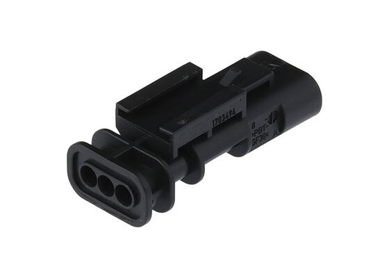 1-1703494-1 Steckverbinder 3 Position MCON 1,2 mm Automobilstecker für männliche Endgeräte