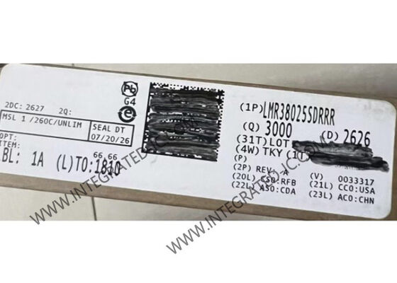 LMR38025SDRRR Integrierter Schaltkreislauf Chip 2.5A Synchroner Step Down Buck Converter
