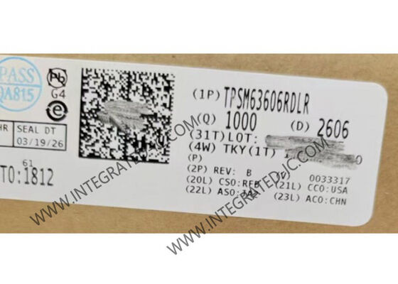 TPSM63606RDLR Integrierter Schaltungschip Hochdichter 6A Synchrone Buck DC/DC-Leistungsmodul