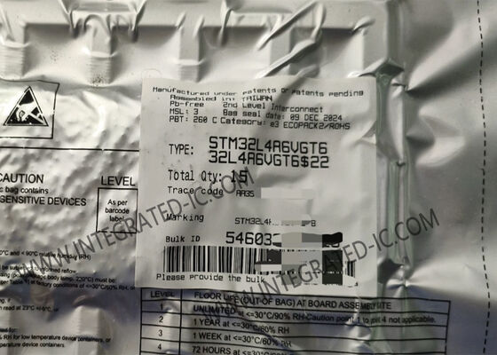 Mikroregler des Mikroregler-MCU STM32L4A6VGT6 80MHz bricht einkerniges LQFP100 ab