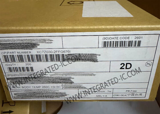 XC7Z030-2FFG676I Field-Programmierbares Gate-Array mit 125K Logikzellen und 766MHz Taktfrequenz für Zynq-7000 System-on-Chip IC