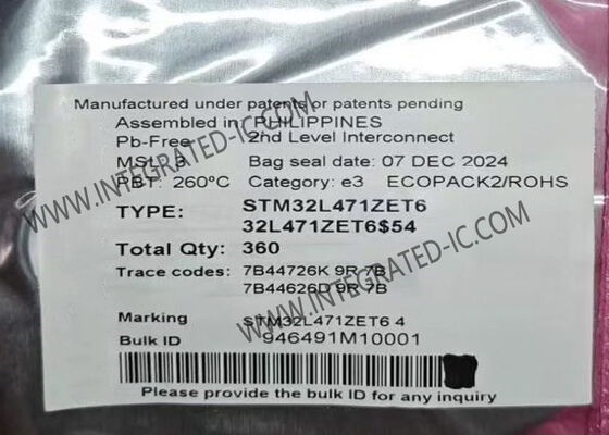 STM32L471ZET6 Mikrocontroller MCU 80MHz 32-Bit ARM Cortex-M4 Ultra-low-power LQFP-144