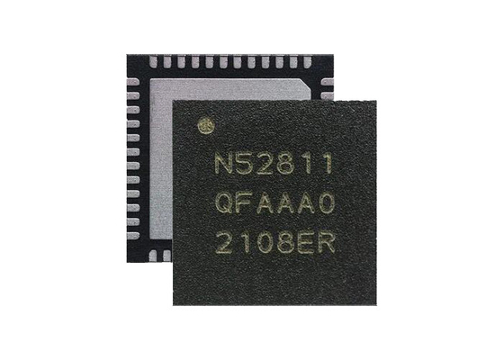 NRF52811-QFAA-R BT IC 2.4GHz Niedrige Energie BT 5.4 SoC QFN48 BT 5.4 System auf dem Chip