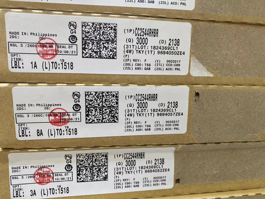 Integrierte Schaltung CC2544RHBR 2,4 Gigahertz-Rf-Wert Linie Soc mit 32kB Blitz USB SPI und UART