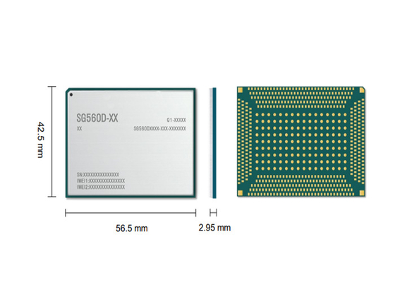 Modul-Unterstützung Wi-Fi 6E 5G NR intelligente des Modul-SG560D intelligente LTE Cat-18 u. BT-Funktion
