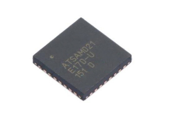 Integrierter Schaltungschip ATSAMD21E17D-MFT Mikrocontroller IC QFN32 Low Power